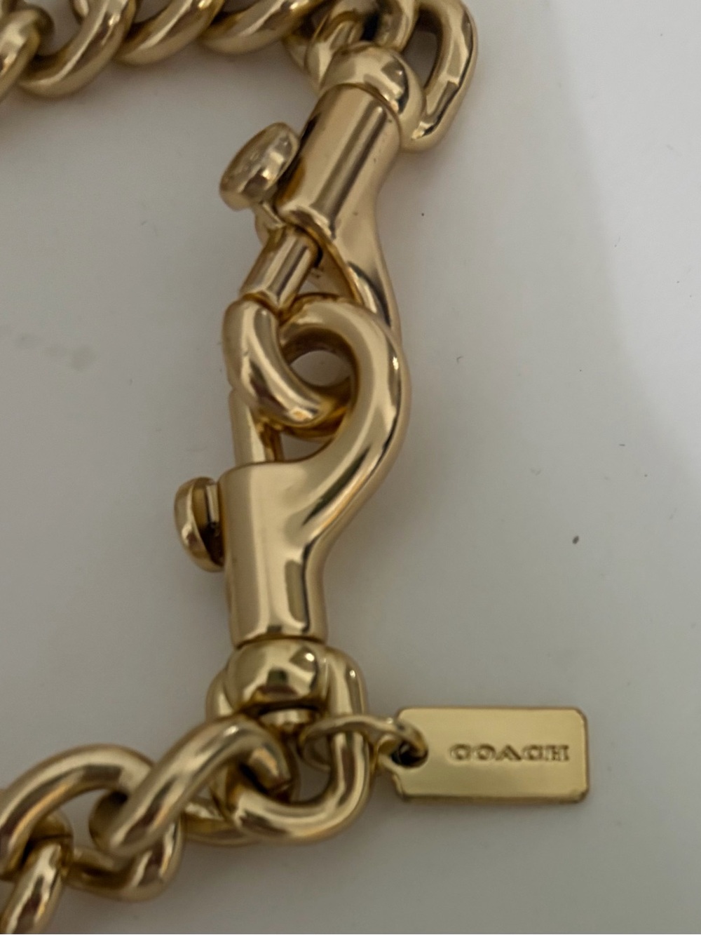 Coach Chunky Chain Shoulder Strap - Picture 4 of 4